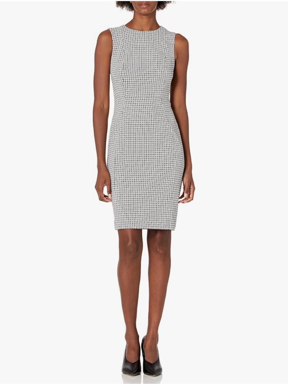 Calvin Klein Woman’s Sleeveless Sheath Dress, Size 6.